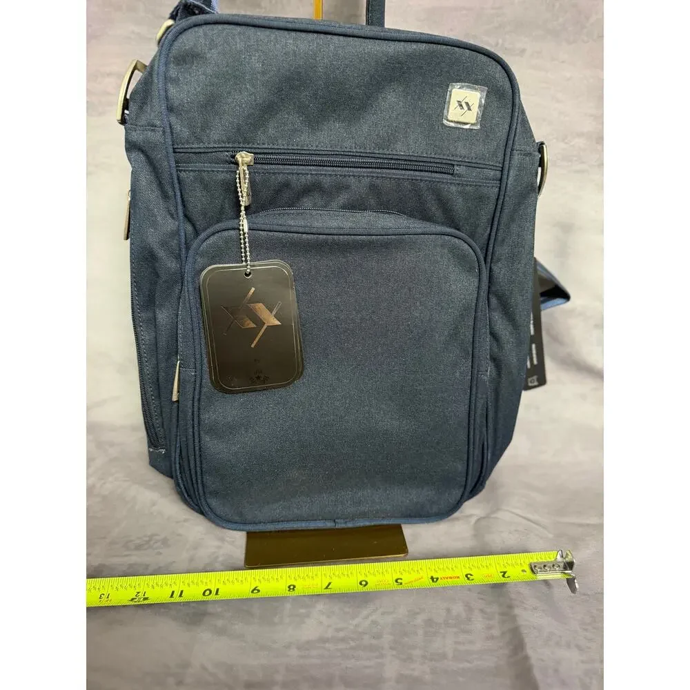 Jujube NEW NEVER USED XY HELIX Dad Diaper Bag NWT - Dark Blue